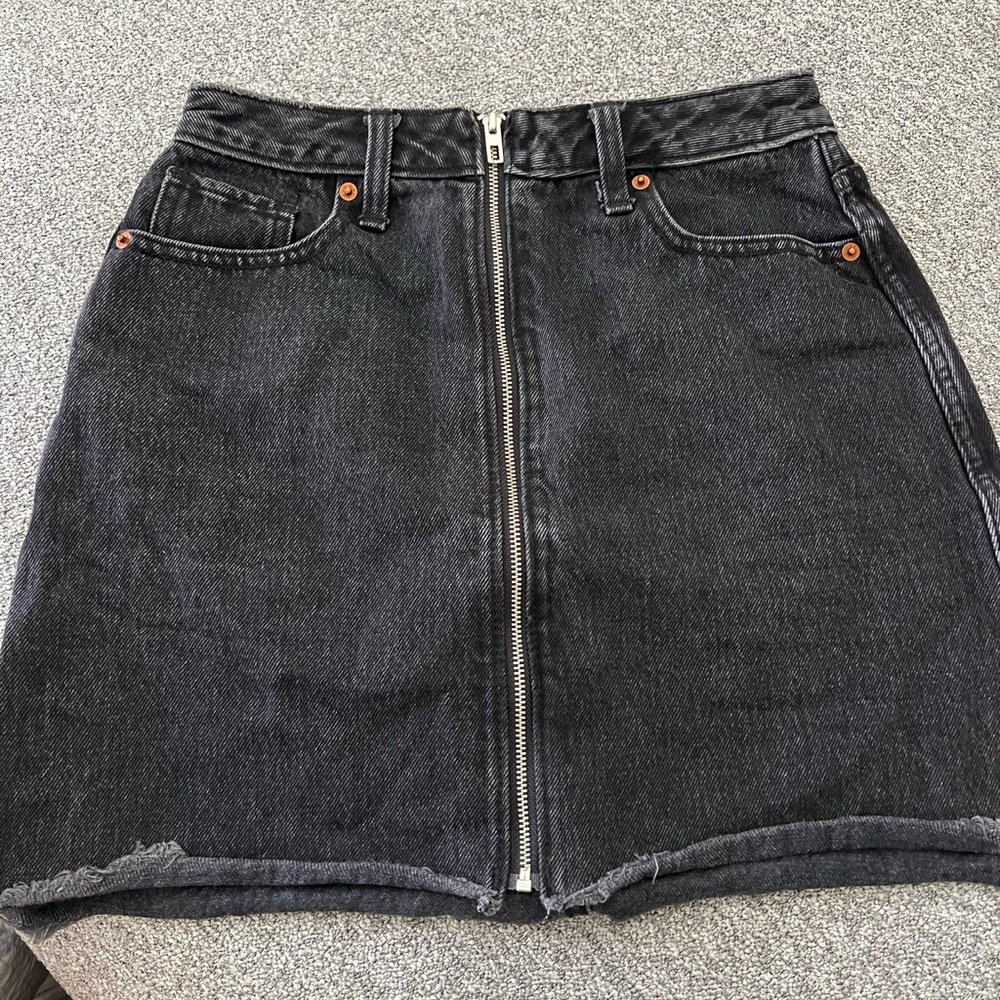 Abercrombie and Fitch Vintage A Line Denim Skirt